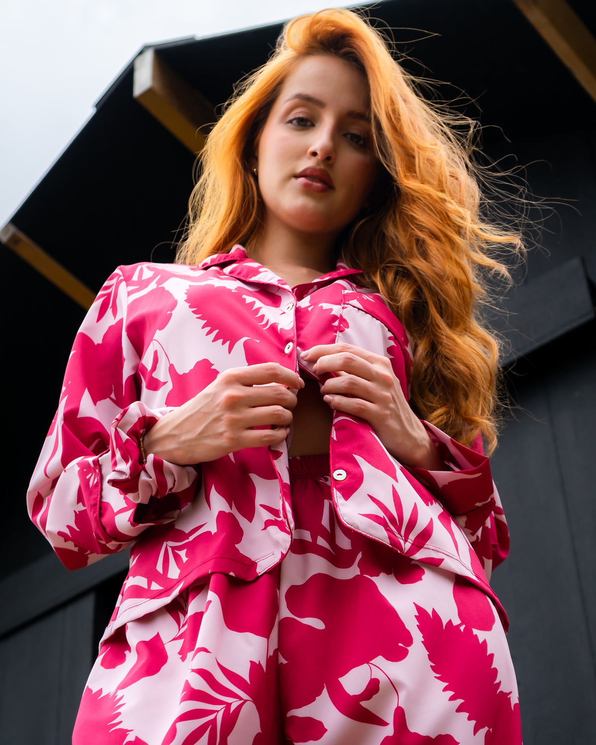 Magenta · Manga Larga