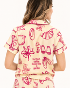Sweet Like a Garden · Short (Amarillo/Morado)